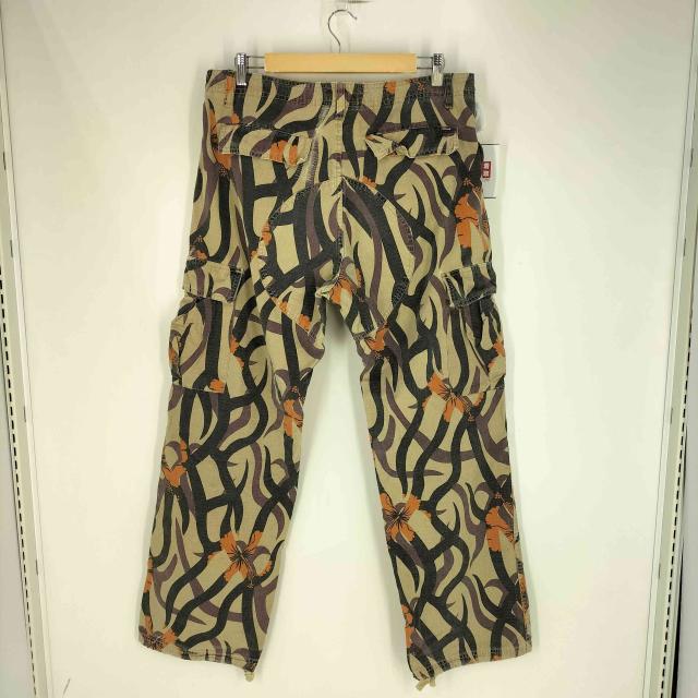Stussy(ステューシー) 00S GEARタグ Flower Tribal Camo Cargo Pants フラワー トライバルカモ リップストップ カーゴ パンツ メンズ 34【中古】【ブランド古着バズストア】_1