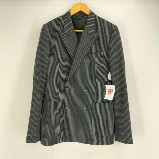 AMI ALEXANDRE MATTIUSSI(アミアレクサンドルマテュッシ) ウール ストライプ スーツセットアップ メンズ 44/36【中古】【ブランド古着バズストア】