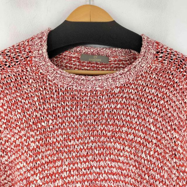 Cruciani(クルチアーニ) MADE IN ITALY プリントヤーンロールネックセーター メンズ 表記無 【中古】【ブランド古着バズストア】
