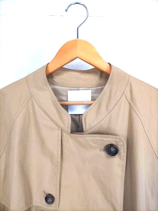 CLANE 2WAY SQUARE SLEEVE TRENCH COAT