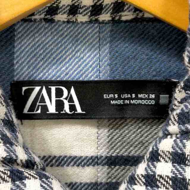 ZARA(ザラ) チェック柄 中綿 シャツ ジャケット レディース 表記無 ...