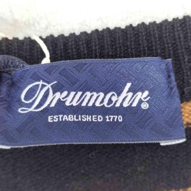 Drumohr(ドルモア) drum ca bdr カシミヤ ボーダー メンズ EUR：50 【中古】【ブランド古着バズストア】