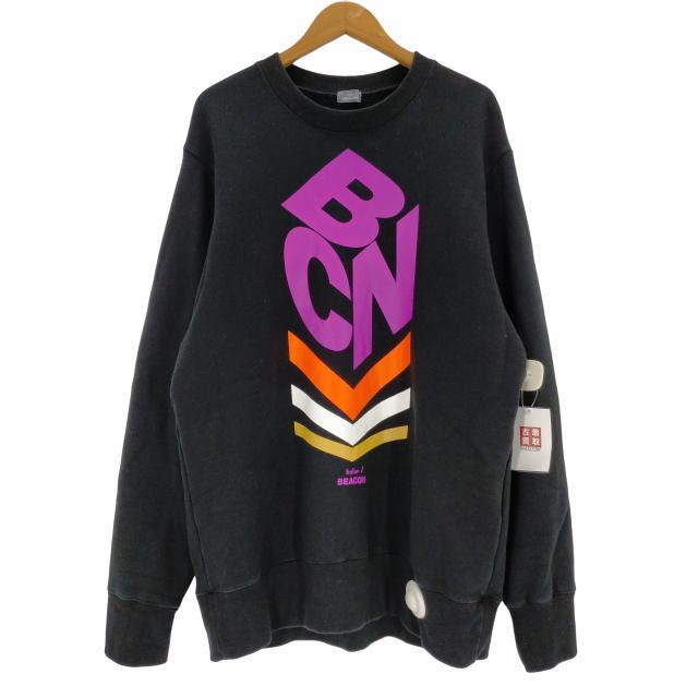 kolor BEACON(カラー ビーコン) 23AW ロゴプリントクルーネック