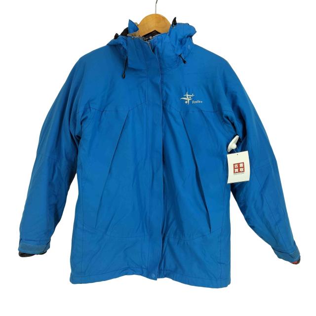 foxfire(フォックスファイヤー) ドット柄 ダウンライナー付 ナイロンマウンテンジャケット レディース JPN：L 【中古】【ブランド古着バズストア】