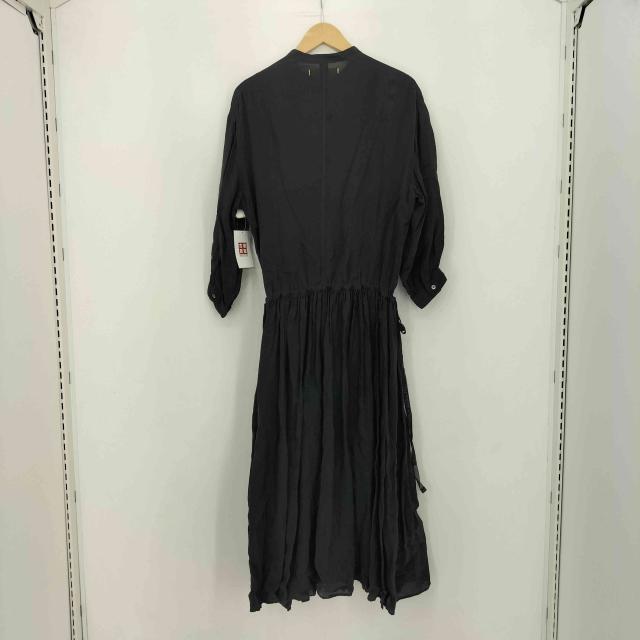 suzuki takayuki(スズキタカユキ) キュプラ ギャザー シャツ