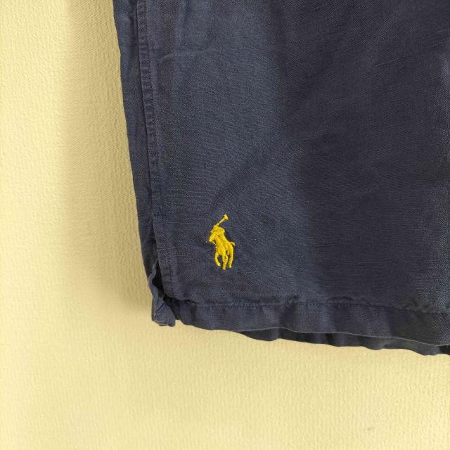 POLO RALPH LAUREN(ポロラルフローレン) 裾ポニー刺繍 リネン シルク