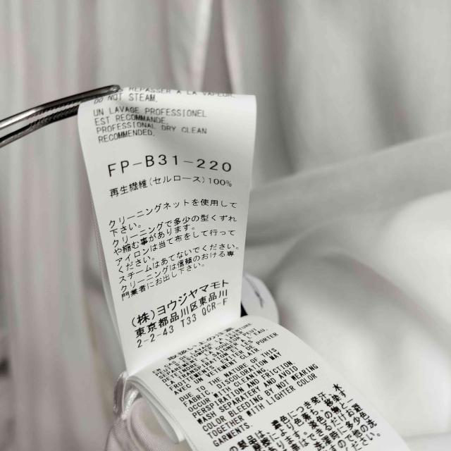 Yohji Yamamoto(ヨウジヤマモト) 25SS CELLULOSE LONG ASYMMETRY