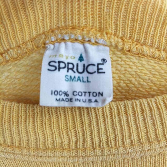 SPRUCE(スプルース) {{mayo SPRUCE}}60S USA製 ラグランスウェット チュニック レディース SMALL【中古】【ブランド古着バズストア】