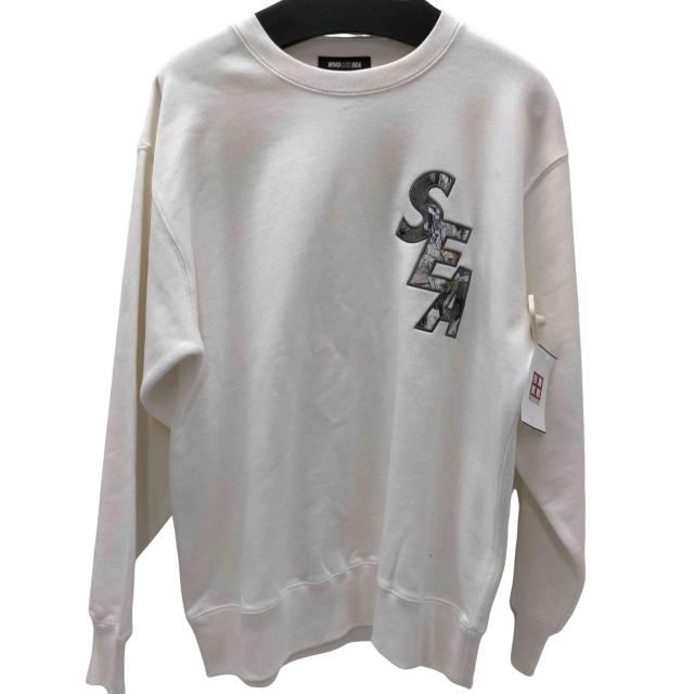 WIND AND SEA(ウィンダンシー) 25AW Camo Sea Crewneck Sweatshirt カモ クルーネック スウェット メンズ L【中古】【ブランド古着バズストア】