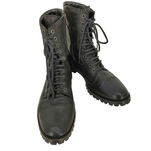 5351 POUR LES HOMMES(ゴーサンゴーイチプールオム) Y2K ベーシックミリタリーブーツ メンズ JPN：40 【中古】【ブランド古着バズストア】
