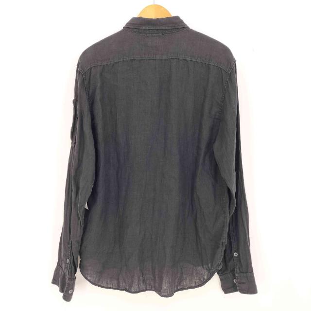 C.P.COMPANY(シーピーカンパニー) 24ss Linen Pocket Shirt メンズ import：L 【中古】【ブランド古着バズストア】