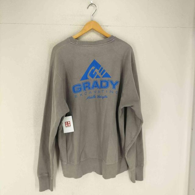 Champion(チャンピオン) 00s- 後染め GRADY EXCAVATING 両面プリント
