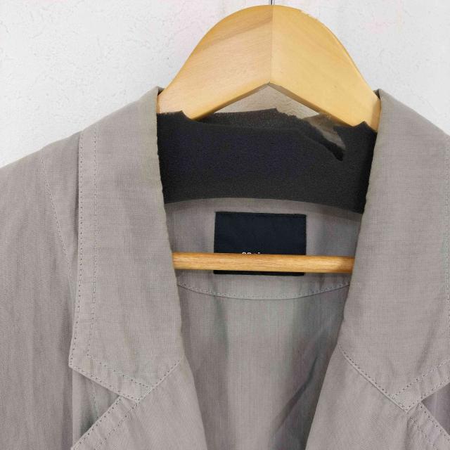 08sircus(ゼロエイトサーカス) Co/Cu grosgrain coat (garment dyed