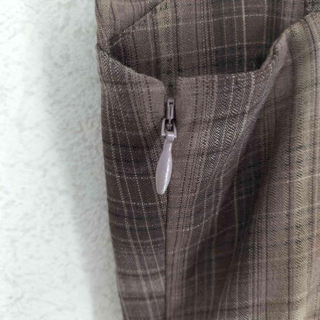 USED古着(ユーズドフルギ) {{MARGA}} CHECK RUFFLE ONEPIECE レディース FREE 【中古】【ブランド古着バズストア】 USED古着(ユーズドフルギ) {{MARGA}} CHECK RUFFLE ONEPIECE