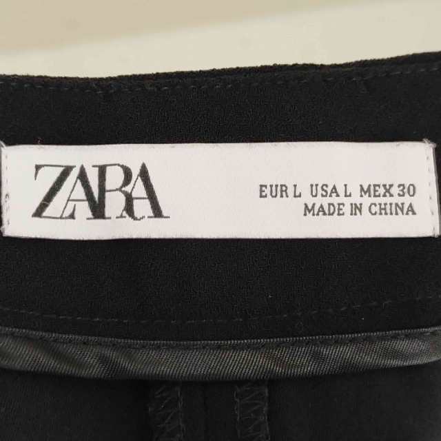 ZARA(ザラ) プリーツワイドレッグパンツ ガウチョパンツ レディース