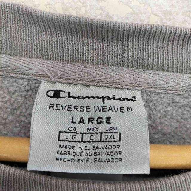 Champion(チャンピオン) 00s- 後染め GRADY EXCAVATING 両面プリント