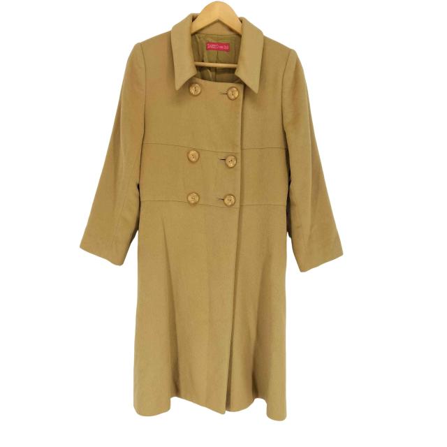 USED古着(ユーズドフルギ) アンゴラ100 ステンカラーコート PURE ANGOLA レディース 表記無 【中古】【ブランド古着バズストア】