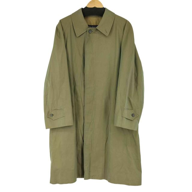 BURBERRYS(バーバリーズ) 裏地ノバチェック 玉虫 ステンカラーコート メンズ 表記無 【中古】【ブランド古着バズストア】