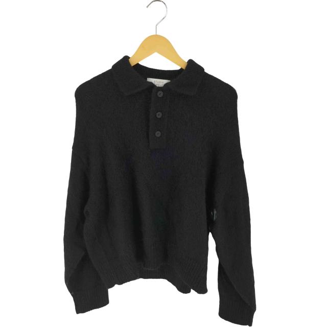 STUDIO NICHOLSON(スタジオニコルソン) DUNE 3GG CROPPED POLO SHIRT メンズ S【中古】【ブランド古着バズストア】
