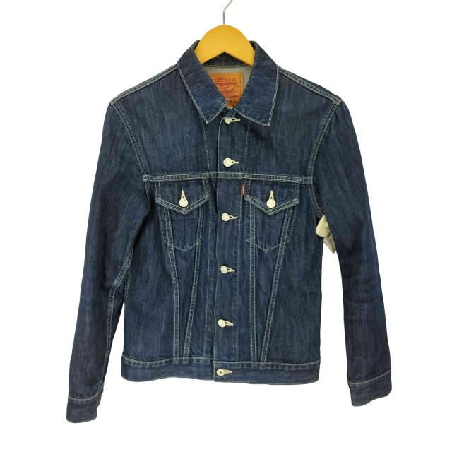 Levis(リーバイス) 70505-0048 4th 白カフスボタン トラッカー デニム ジャケット メンズ import：M 【中古】【ブランド古着バズストア】