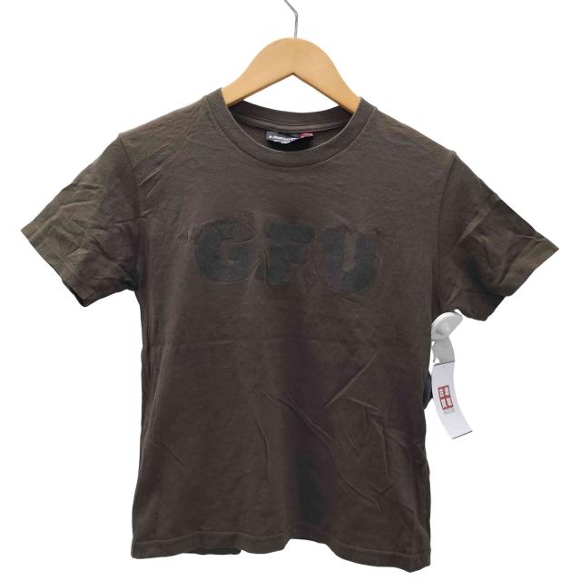 UNDERCOVER(アンダーカバー) 00AW MELTING POT期 G.F.U フロッキープリント Tシャツ レディース JPN：S 【中古】【ブランド古着バズストア】