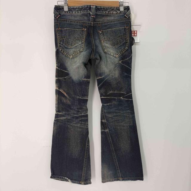 TORNADO MART USEDダメージ加工 ヴィンテージ フレアデニムパンツ