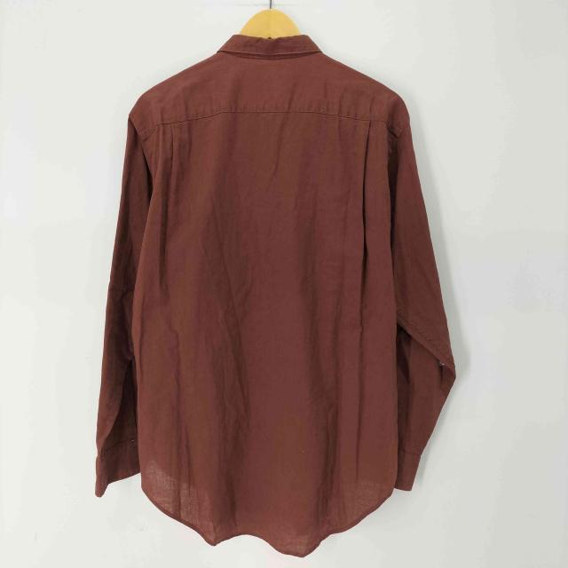 Yohji Yamamoto DURBAN A.A.R(ヨウジヤマモトダーバンアール) コットンリネン 比翼 シャツ メンズ import：L 【中古】【ブランド古着バズストア】_1