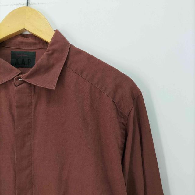 Yohji Yamamoto DURBAN A.A.R(ヨウジヤマモトダーバンアール) コットンリネン 比翼 シャツ メンズ import：L 【中古】【ブランド古着バズストア】_3