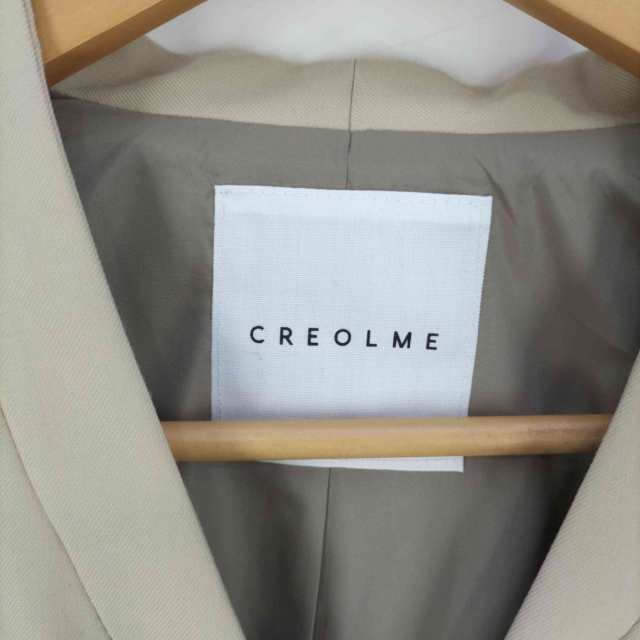 CREOLME(クレオルム) ノーカラーワイドジャケット レディース JPN：M