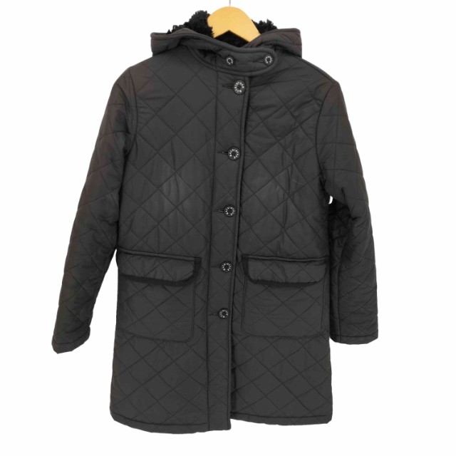 MACKINTOSH SCOTLAND(マッキントッシュスコットランド) 英国製 裏地ボアフーデットジャケット レディース JPN：38 【中古】【ブランド古着バズストア】の通販は