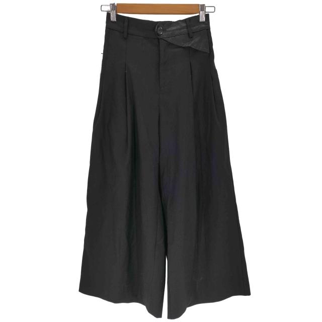 USED古着(ユーズドフルギ) {{ILNya}} レザー切替デザインワイドパンツ メンズ 表記無 【中古】【ブランド古着バズストア】の通販は