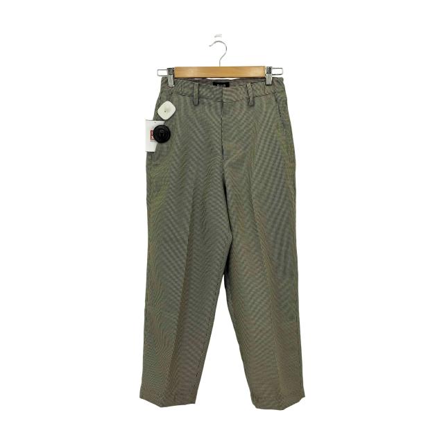 PWA(プア) UNI-02 ハウンドトゥースチェック スラックスパンツ メンズ  xs【中古】【ブランド古着バズストア】