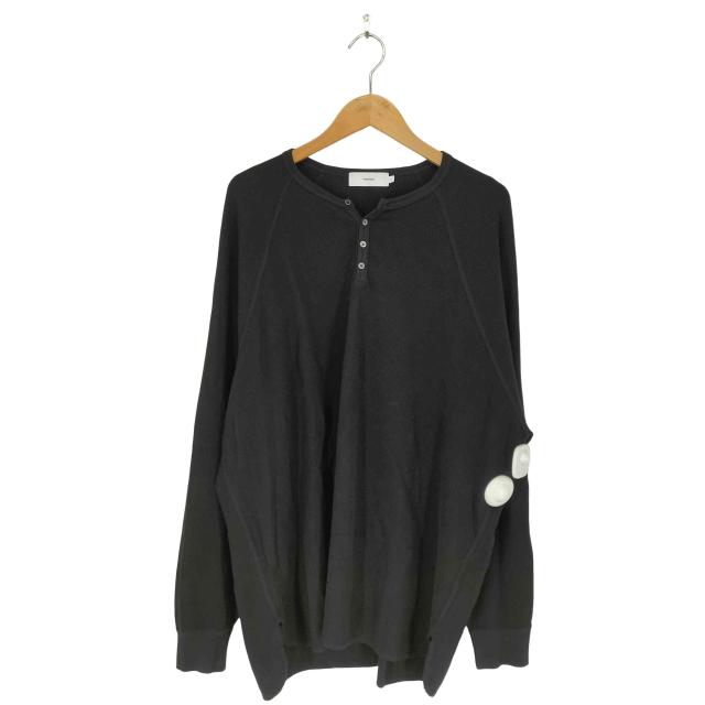 Graphpaper(グラフペーパー) Waffle L/S Henley Neck Tee メンズ  3【中古】【ブランド古着バズストア】