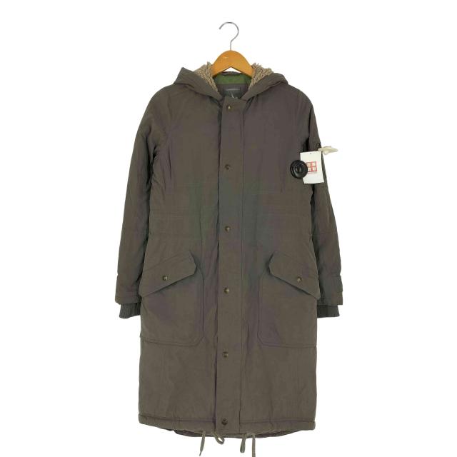 SPIEWAK(スピワック) IDEALジップ フードボア 裏地キルティング ドローコード 中綿コート メンズ import：XS 【中古】【ブランド古着バズストア】