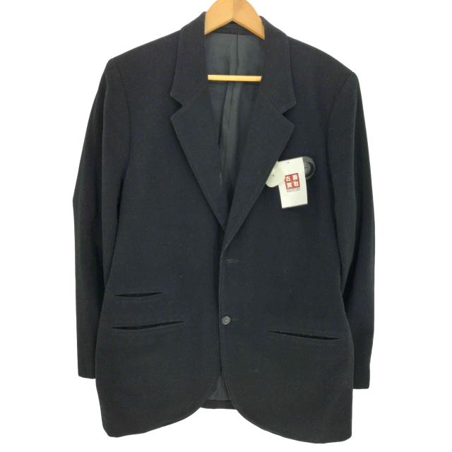 Ys for men(ワイズフォーメン) 80s 茶タグ 100番台 メルトンウール 2B テーラードジャケット メンズ JPN：S 【中古】【ブランド古着バズストア】