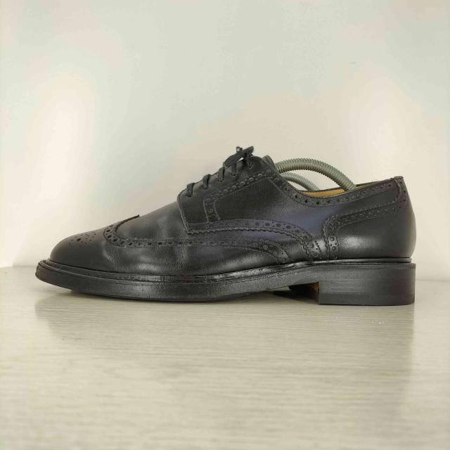 Paraboot(パラブーツ) フランス製 外羽根 ウィングチップ レザーシューズ メンズ UK：8 【中古】【ブランド古着バズストア】