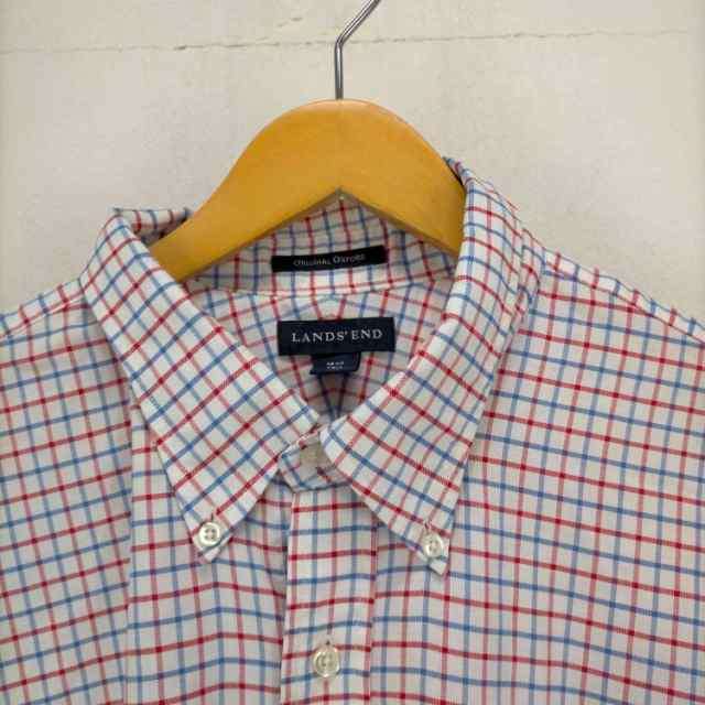 LANDS END(ランズエンド) チェック柄ボタンダウンシャツ メンズ 18 1/2【中古】【ブランド古着バズストア】の通販はau PAY マーケット ブランド古着のBAZZSTORE(バズストア) au PAY マーケット-通販サイト ランズエンドのペイズリー柄シャツ