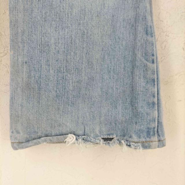 Levis(リーバイス) アメリカ製 オレンジタブ ボタン裏10刻印 42TALONジップ ブーツカット フレア デニム パンツ ベルボトム レディース  記載無し【中古】【ブランド古着バズストア】_4