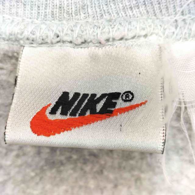 NIKE(ナイキ) 90S 白タグ 霜降り L/S プルオーバー スウェット メンズ 表記無 【中古】【ブランド古着バズストア】