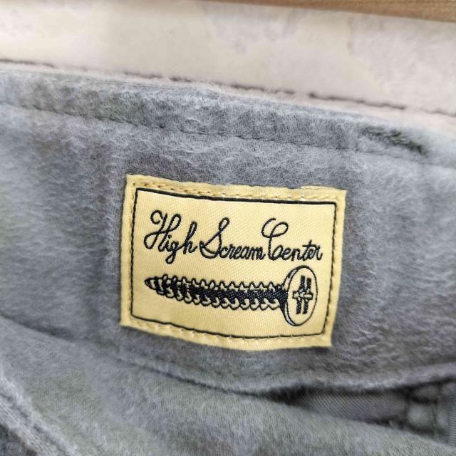 USED古着(ユーズドフルギ) {{HIGH SCREAM CENTER}} 24AW モールスキン ベイカーパンツ domestic メンズ  L【中古】【ブランド古着バズストア】 USED古着(ユーズドフルギ) {{HIGH SCREAM CENTER}} 24AW モールスキン