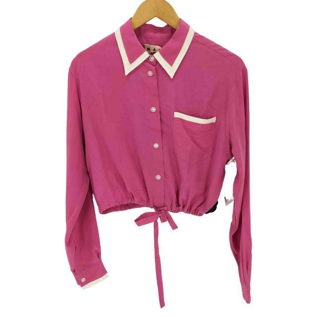 平和屋着物○紅花紬 米沢 横段霞文 正絹 逸品 AABC8118ck