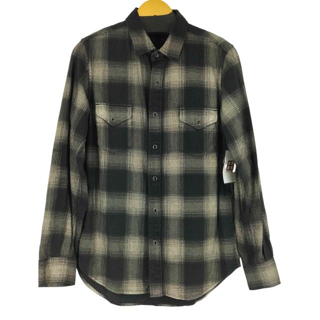 MINEDENIM(マインデニム) L/S オンブレチェックシャツ メンズ JPN：2 【中古】【ブランド古着バズストア】の通販は 20,889円