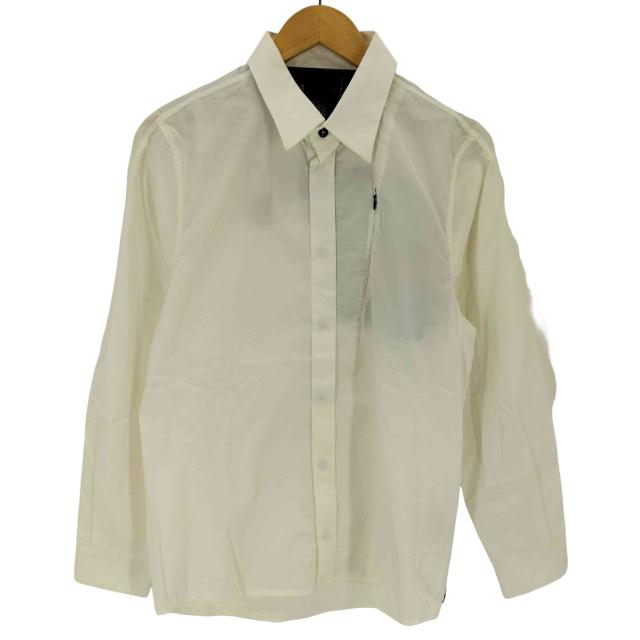 STONE ISLAND SHADOW PROJECT(ストーンアイランドシャドウプロジェクト) 裏地リップストップ 比翼レギュラーカラーシャツ メンズ JPN:S 【中古】【ブランド古着バズストア】の通販は 12,037円