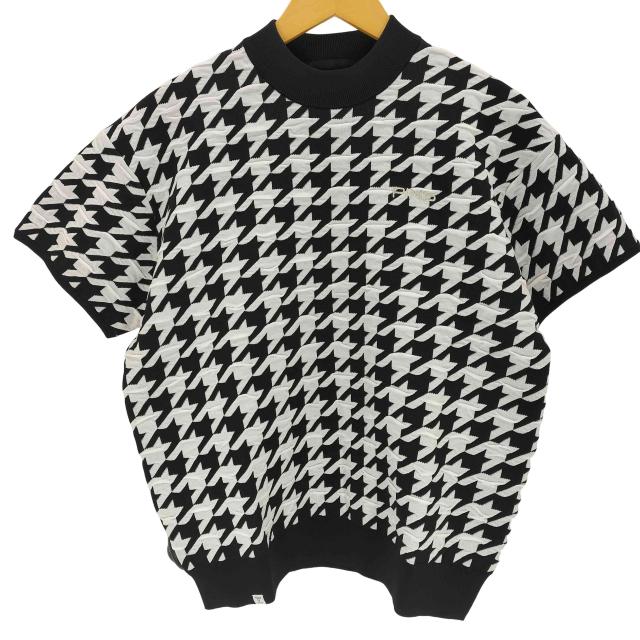 ping(ピン) 半袖ニット 千鳥ジャガード レディース import：L