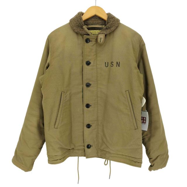 BUZZ RICKSONS(バズリクソンズ) N-1Navy Department SOLID MODEL デッキジャケット メンズ import：M 【中古】【ブランド古着バズストア】
