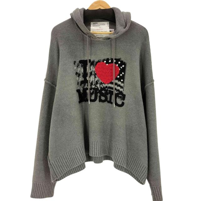 DAIRIKU(ダイリク) 25SS I LOVE MUSIC Pullover Knit メンズ FREE 【中古】【ブランド古着バズストア】