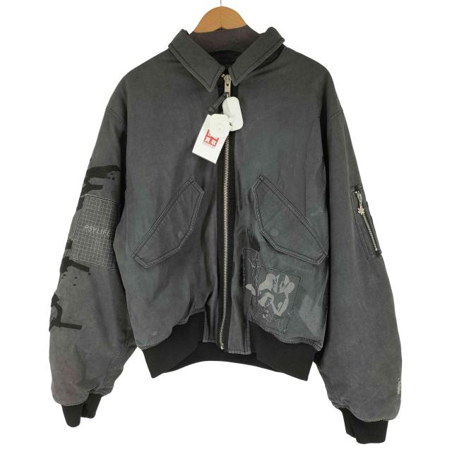P.A.M. PERKS AND MINI(パムパークスアンドミニ) PERIGLACIAL FLIGHT JACKET メンズ import：XL 【中古】【ブランド古着バズストア】