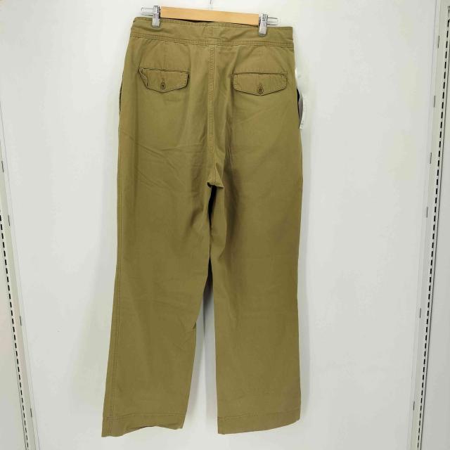 RRL RALPH LAUREN(ダブルアールエルラルフローレン) 90S USA製 ベルテッド タック ポプリンワイドパンツ メンズ 34/32【中古】【ブランド古着バズストア】_1