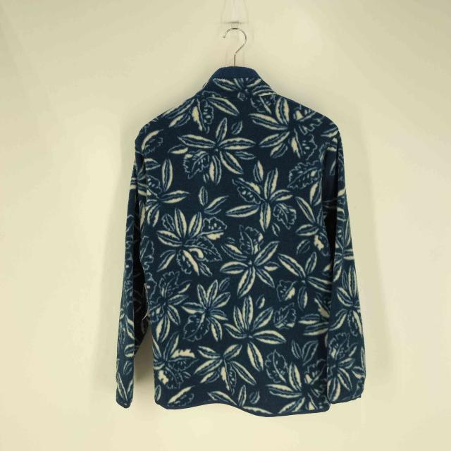 patagonia(パタゴニア) 00s メキシコ製 SYNCHILLA シンチラ ハイビスカス 花柄  SNAP-T スナップT プルオーバーフリース メンズ import：M 【中古】【ブランド古着バズストア】_1