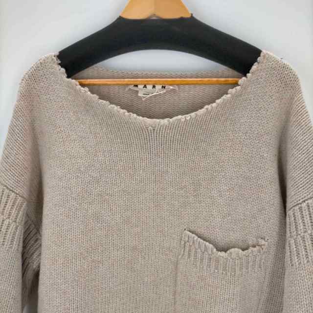 MARNI(マルニ) 20AW ダメージ加工 ウールニット メンズ JPN：48 【中古